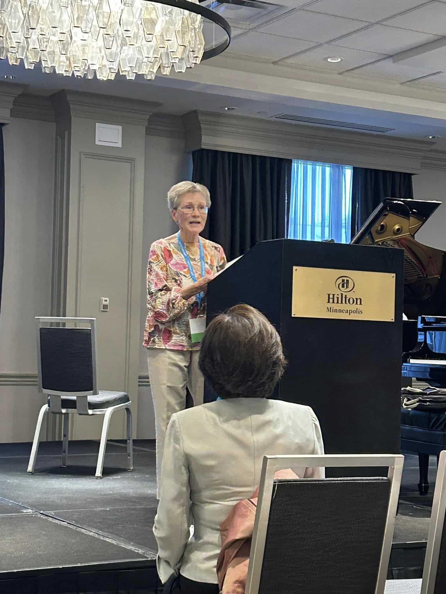 Mary Leaf presents at National Conference Mary Leaf presents at National Conference